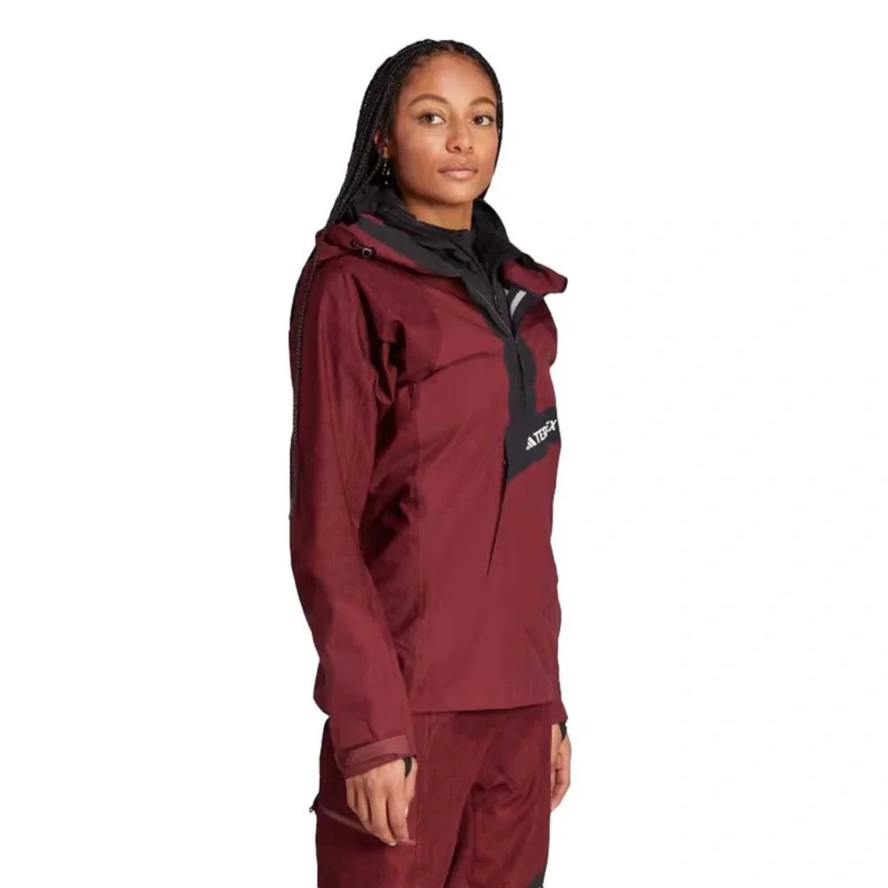 TT: adidas - Women's Terrex Techrock Rain.Rdy Anorak Waterproof Jacket (HU18… - Picture 1 of 16